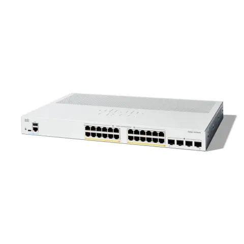 CISCO C1300-24P-4G Catalyst 1300 Gigabit Ethernet PoE+ Switch
