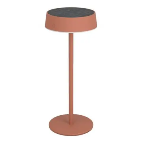 EGLO Battery-powered table lamp 3W Simeri rust red