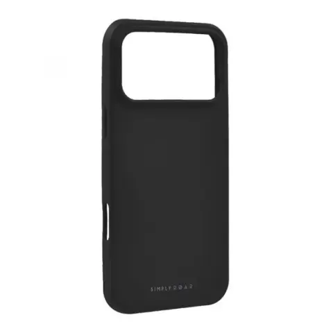 ROAR iPhone 17 Pro Max / iPhone 18 Pro Max ROAR SPACE szilikon telefonvédő matt prémium FEKETE