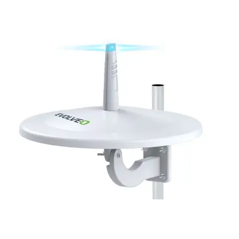 EVOLVEO Jade 3 aktív kültéri antenna FM/DAB+/DVB-T2 LTE/4G/5G szűrővel