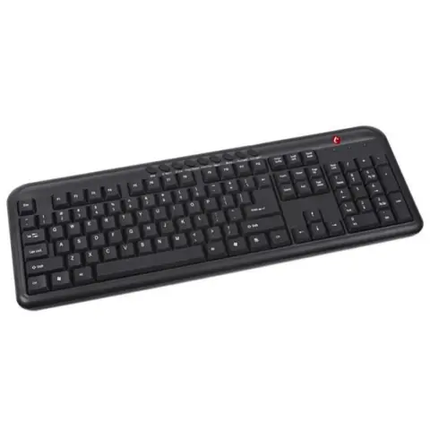 C-TECH KB-102M USB Slim Cseh fekete