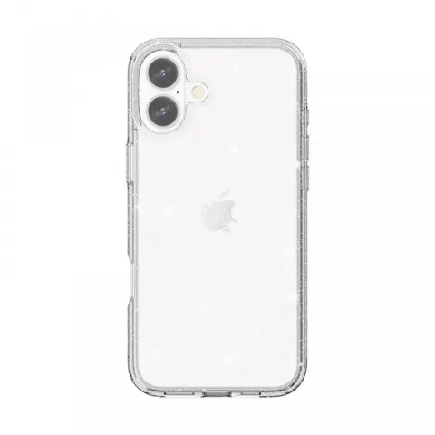 CELLECT Bleščeč silikonski ovitek Iphone 17 prozoren