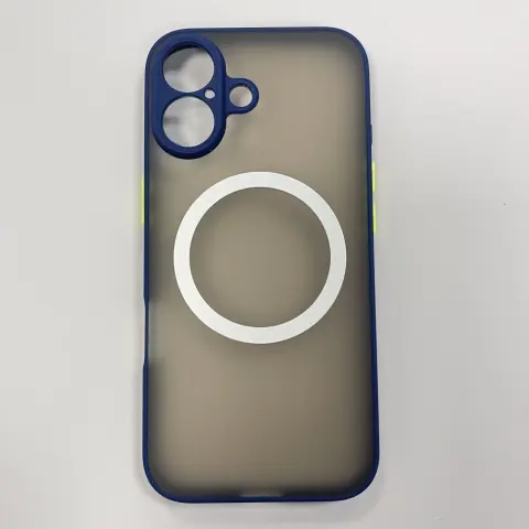 CELLECT Magnetni plastični ovitek iPhone 17 modro-zelen