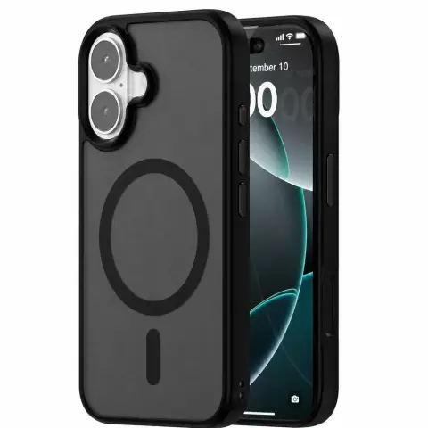 CELLECT Magnetni premium ovitek iPhone 17 mat črn