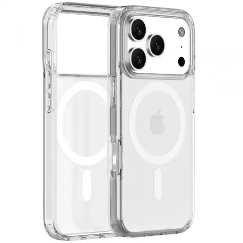 CELLECT Husă magnetică din silicon iPhone 17 Pro Max / iPhone 18 Pro Max transparentă