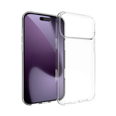 CELLECT Vékony szilikon hátlap iPhone 17 Pro Max / iPhone 18 Pro Max átlátszó
