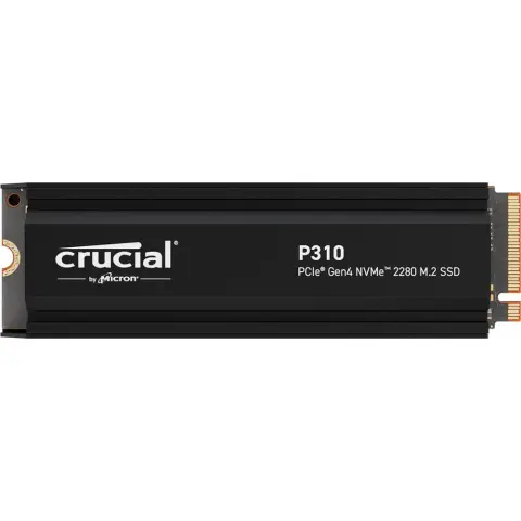 CRUCIAL 2TB P310 with Heatsink M.2 PCIe M.2 2280 CT2000P310SSD5