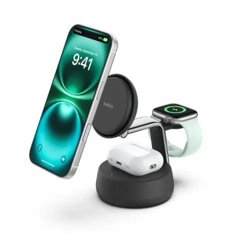 BELKIN UltraCharge Pro 3in1 Mágneses vezeték nélküli töltőállomás