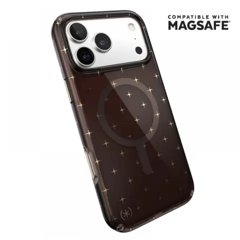 SPECK 151027-3275 Presidio Lux Glitter MagSafe tok iPhone 17 Pro Max / iPhone 18 Pro Max fekete-átlátszó