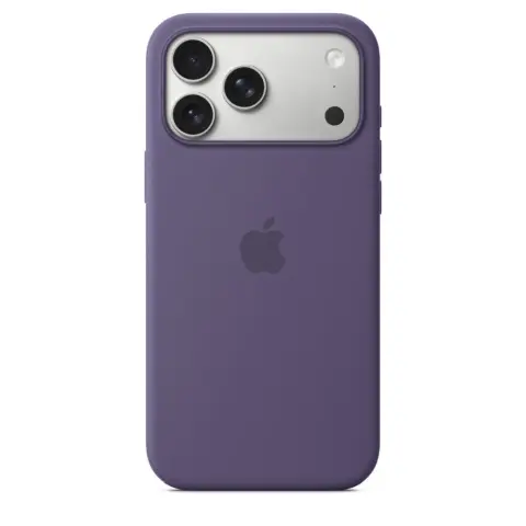 APPLE Carcasă din silicon MagSafe pentru iPhone 17 Pro Max / iPhone 18 Pro Max mov cețos