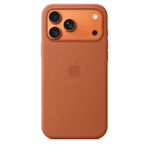 APPLE Husă din silicon cu fixare MagSafe iPhone 17 Pro Max / iPhone 18 Pro Max teracotă