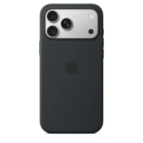 APPLE MagSafe rögzítésű szilikon tok iPhone 17 Pro Max / iPhone 18 Pro Max fekete MGFR4ZM/A