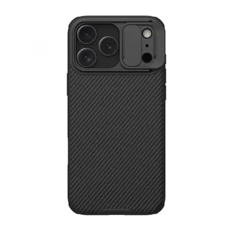 NILLKIN CamShield Pro Magnetic hátlap csúsztatható kameravédelem iPhone 17 Pro Max / iPhone 18 Pro Max fekete