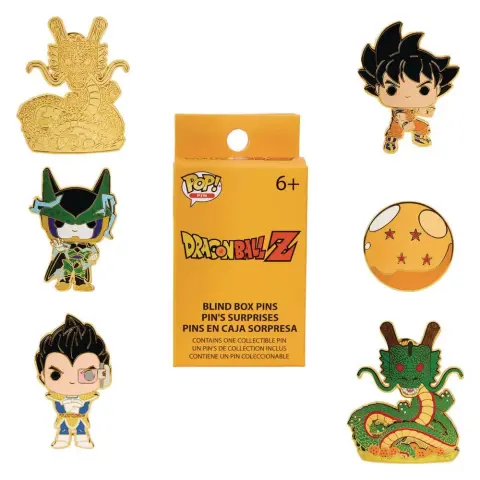 FUNKO POP 6PC BLIND PIN SET: DRAGON BALL Z