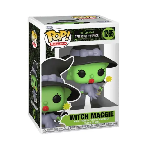 FUNKO POP! TV: Simpsons - Maggie a boszorkány figura éjszaka világítós változat