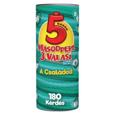 Playmonster - 5 másodperc 3 válasz mini - család