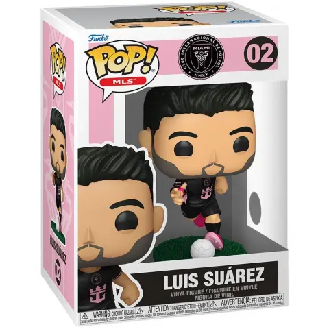 FUNKO POP MLS: Inter Miami - Luis Suárez figura