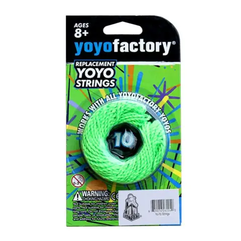 YoyoFactory yo-yo zsinór 10 db-os. zöld