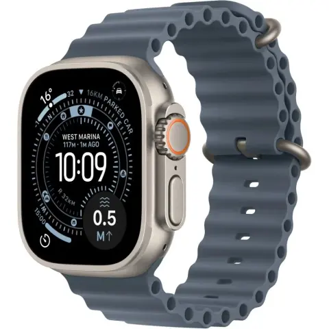 APPLE Watch Ultra 3 GPS + Cellular 49mm natural titan case acélkék ocean belt