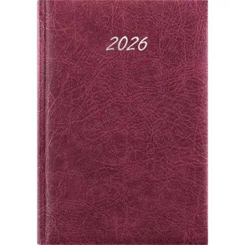 DAYLINER Rebel Weekly Planner B5 2026 burgundy