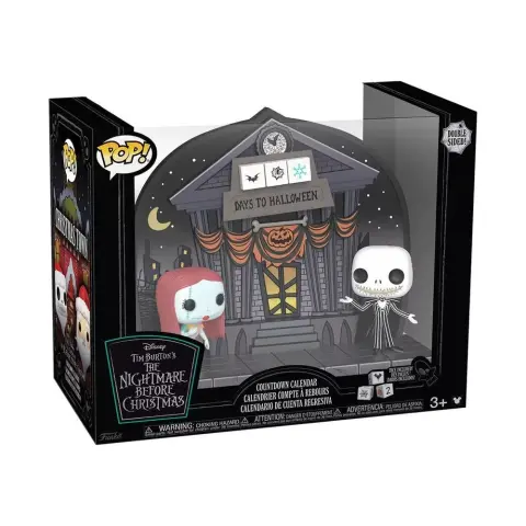 FUNKO The Nightmare Before Christmas 2 oldalú visszaszámlálós adventi kalendárium