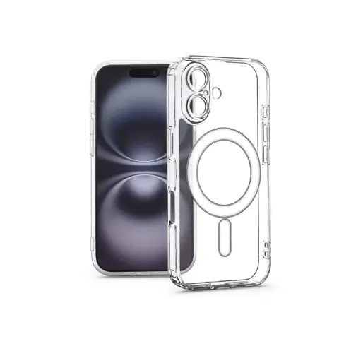HAFFNER Clear Mag Cover MagSafe tok Apple iPhone 16 átlátszó
