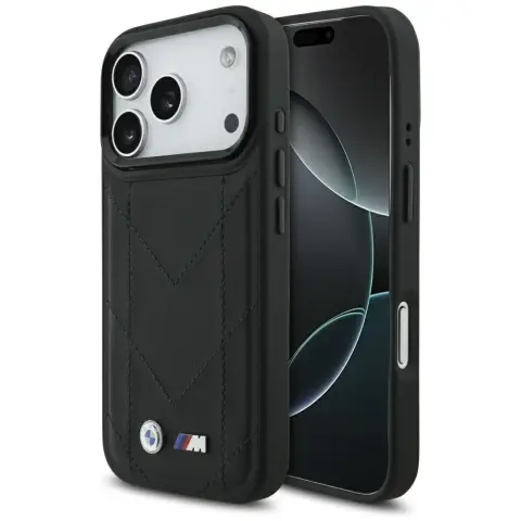 BMW M Steppelt Logo MagSafe tok iPhone 17 Pro / iPhone 18 Pro fekete