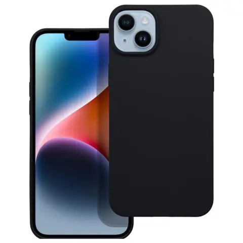 Szilikon tok Apple iPhone 17 Pro Max / iPhone 18 Pro Max matt fekete