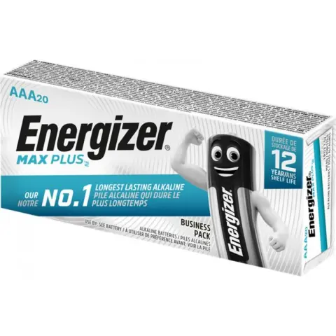ENERGIZER Max Plus mikro ceruza elem (AAA) 20db