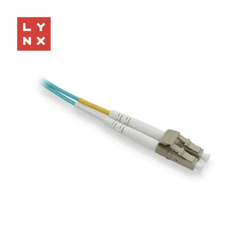 LYNX Fiber Optic LC Összekötő Kék 2m LX-DPX-LC/LC-OM3-2