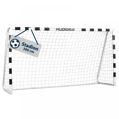 HUDORA 76909 Stadion Futballkapú 300cm Fekete