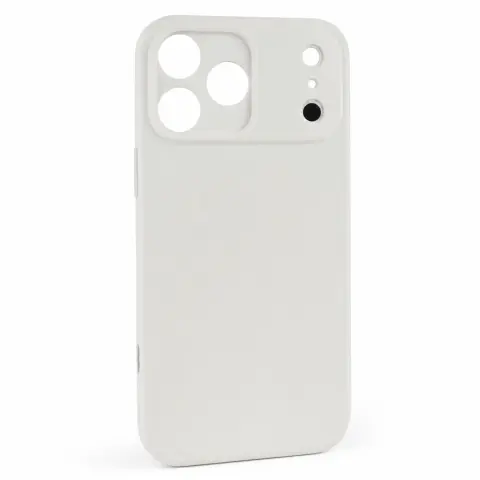 CELLECT Prémium szilikon tok iPhone 17 Pro / iPhone 18 Pro tört fehér