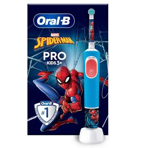 ORAL-B D103 Vitality Pro Spiderman gyerek elektromos fogkefe
