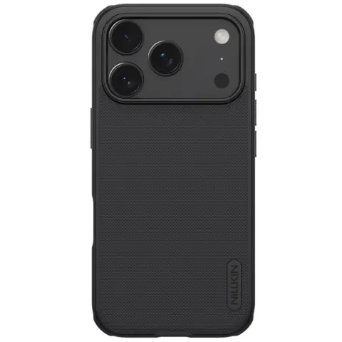 NILLKIN Super Frosted Pro hátlap tok iPhone 17 Pro / iPhone 18 Pro fekete