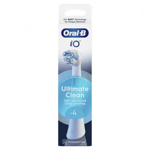 ORAL-B iO Ultimate Clean Elektronička četkica za zube razmjena fej 4kom bijela