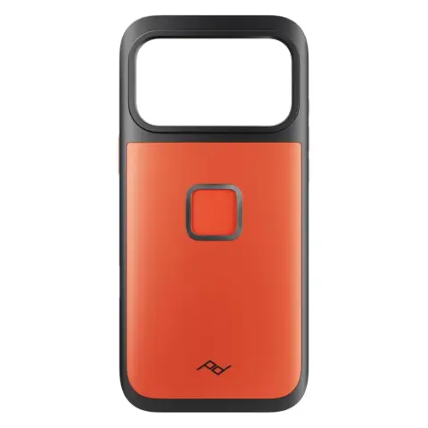 PEAK DESIGN GNAR hátlaptok Apple iPhone 17 Pro Max / iPhone 18 Pro Max fekete-narancssárga