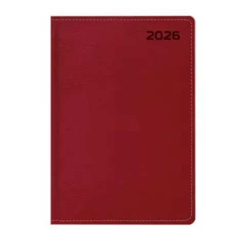 TOPTIMER Queen Calendar planner B5 weekly 2026 burgundy