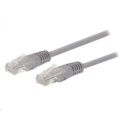 C-TECH UTP CAT5E Összekötő Szürke 30m CB-PP5-30