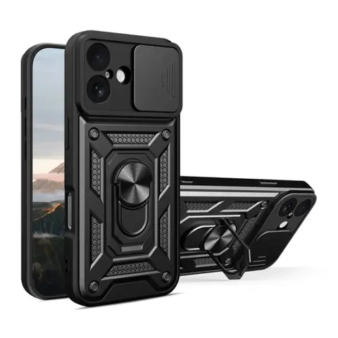 GIGAPACK iphone 17 defender silicone phone protector shockproof camera protector black