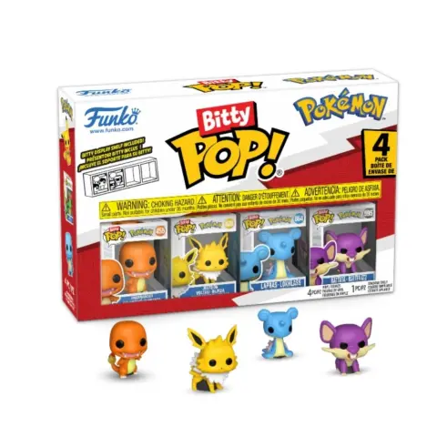 FUNKO Bitty Pop S2 Pokémon figura szett 4 darabos