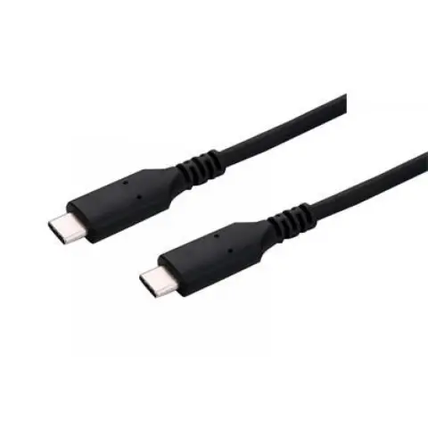 C-TECH USB 4.0 Type C Összekötő Fekete 1m CB-USB4-1B