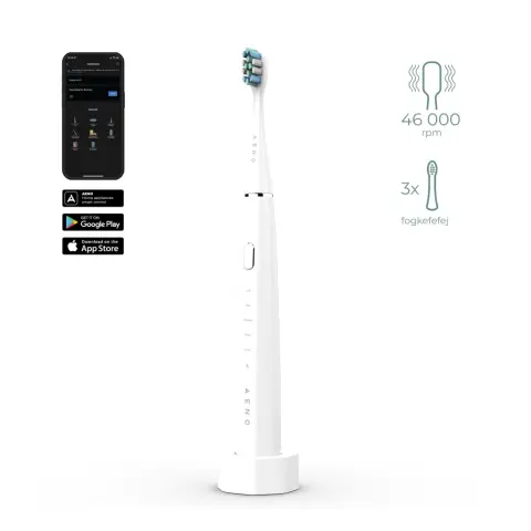 AENO DB1S Smart Sonic Elektromos fogkefe fehér