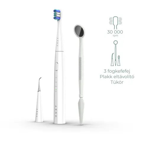 AENO DB8 Sonic Elektromos fogkefe fehér