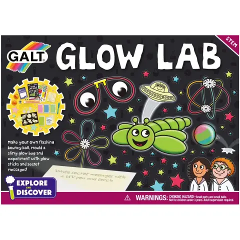 GALT TOYS Glow Lab kísérletező készlet