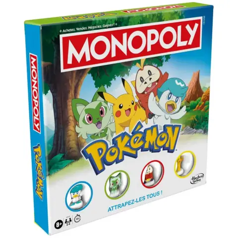 HASBRO Monopoly társasjáték - Pokémon kiadás