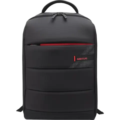 BESTLIFE CPLUS backpack 15.6" black-red