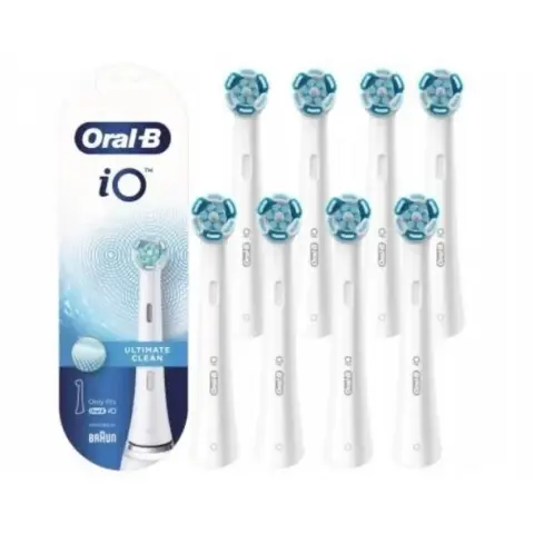 ORAL-B iO Ultimate Clean Elektromos fogkefe fej 8db fehér