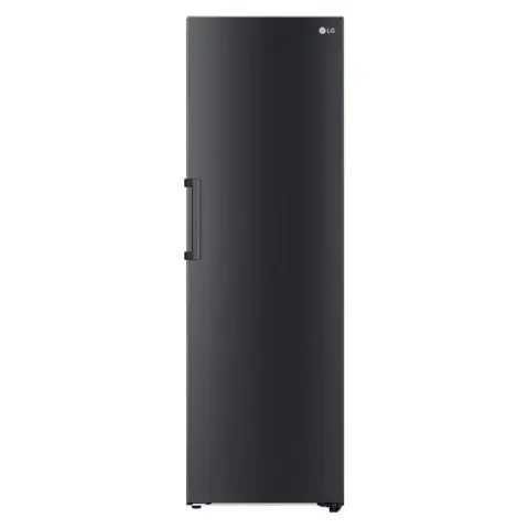 LG GLT51MCGSF single-door freestanding refrigerator 386L Black