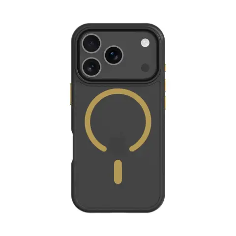 TACTICAL MagForce Hyperstealth 2.0 MagSafe tok iPhone 17 Pro Max / iPhone 18 Pro Max fekete-sárga