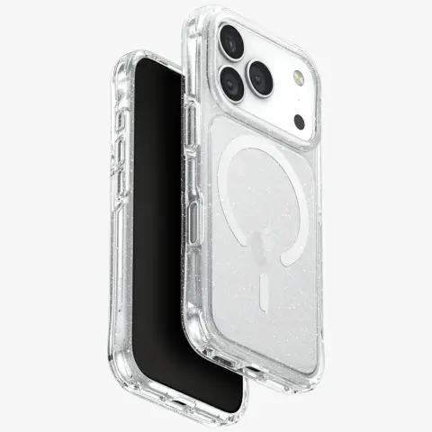 UNIQ Lifepro Extreme Magclick MagSafe tok iPhone 17 Pro / iPhone 18 Pro átlátszó csillogó